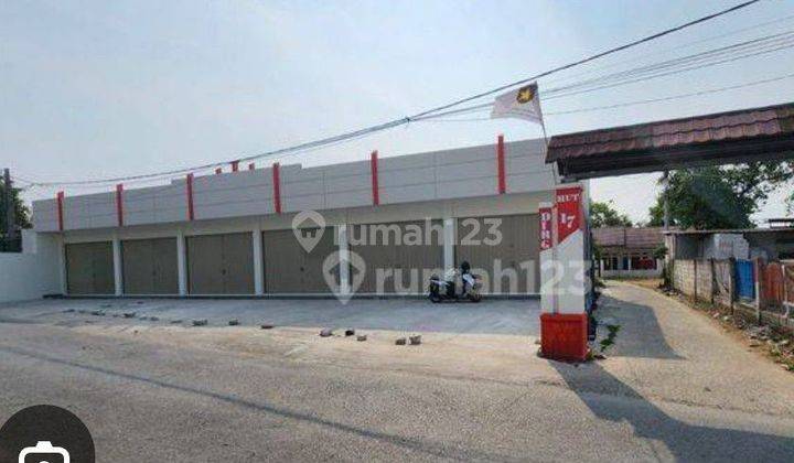 Ruko tepi jalan Raya akses jalur ramai  1