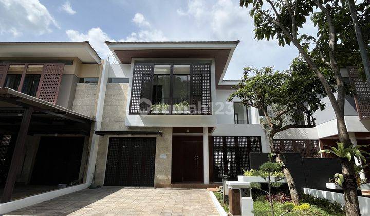 DIJUAL RUMAH DE PARK DE NAARA BSD TIPE 10 BARU RENOVASI BAGUS SEKALI HADAP SELATAN 1