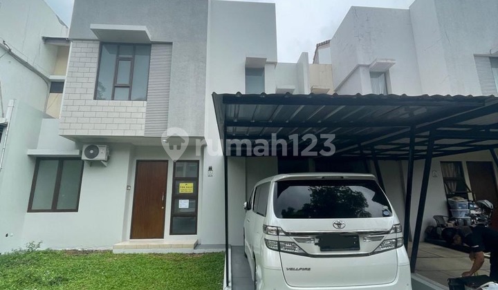 Rumah Full Furnished di BSD Verdant view Lokasi cluster strategis