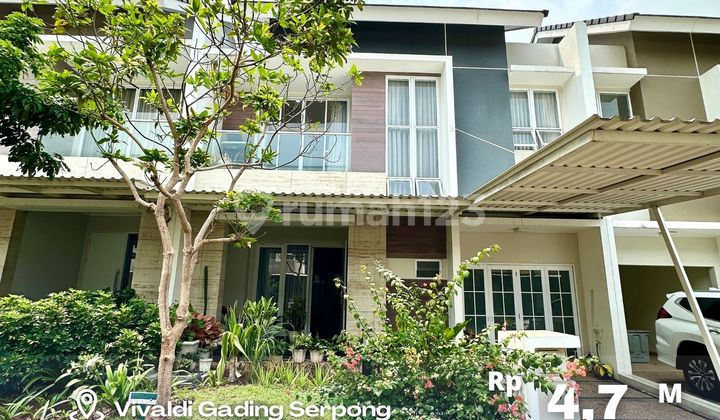 Rumah Full Furnish Bu Banget Vivaldi Symponia Gading Serpong