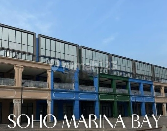 Ruko 2 Facade Hadap Jl Besar & Wisata Alam Marina Bay, Pik 2