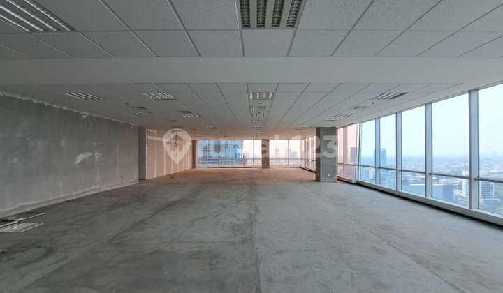 Premium Office Rental 850 m2 Bare Condition at Pacific Century Place SCBD
