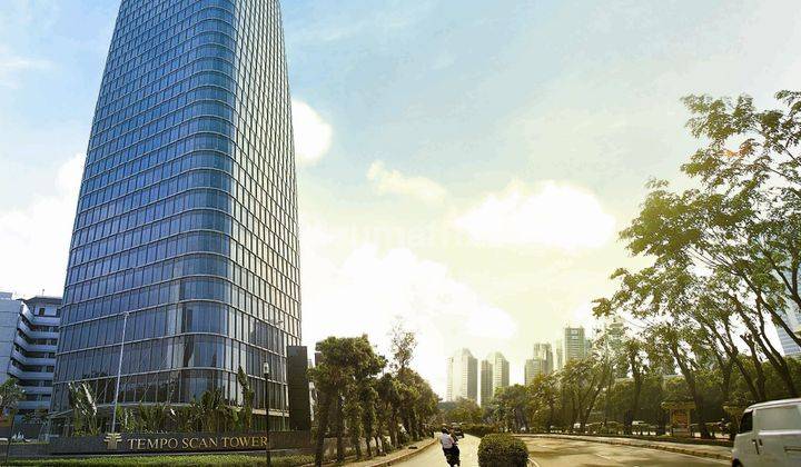 Sewa Kantor Partisi 341 M2 di Tempo Scan Tower Lokasi Prime 10