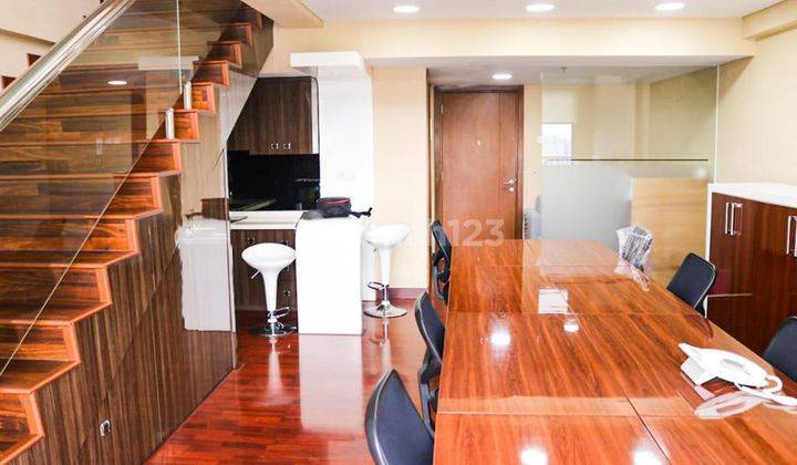 Jual Kantor Full Furnished Soho Pancoran, Bebas Overtime Danmurah 1