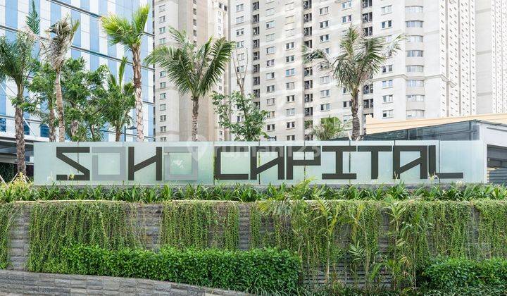 Sewa Murah Kantor 204m2 di Soho Capital Central Park Kondisi Bare 12