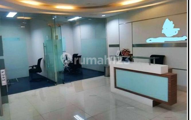 Sewa Super Murah Kantor di Axa Tower Full Furnished 337 M2, Nego 2