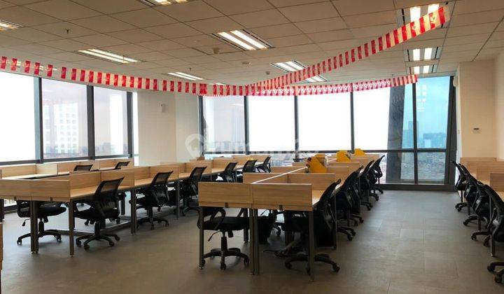 Sewa Kantor Pakuwon Tower Kokas Luas 229 M2, Siap Huni, Hrg Nego 1