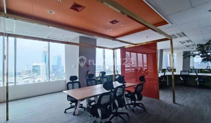 Sewa Kantor Full 1 Lt 1486 M2 di Xl Axiata Tower Kuningan, Siap Huni 2