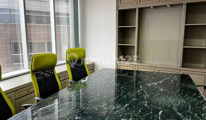 Office for Rent 218 SQM Semi Furnished in Sudirman Tower, Price Negotiable