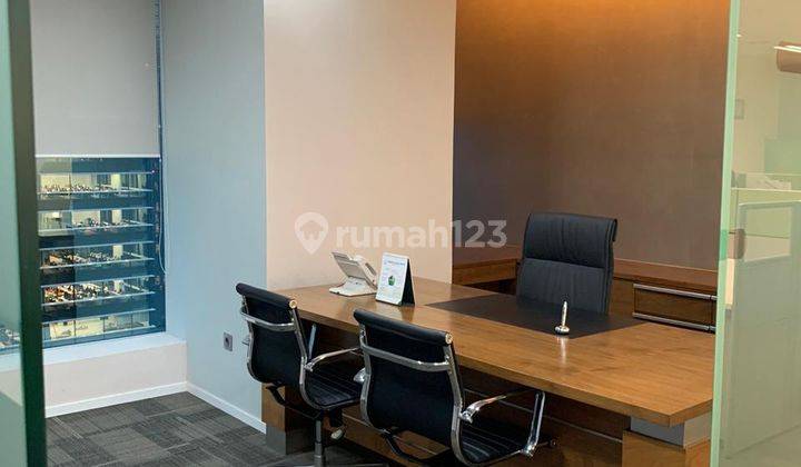 Sewa Kantor Furnish Eksklusif 334 m2 di Equity Tower SCBD, Hrg Nego 2