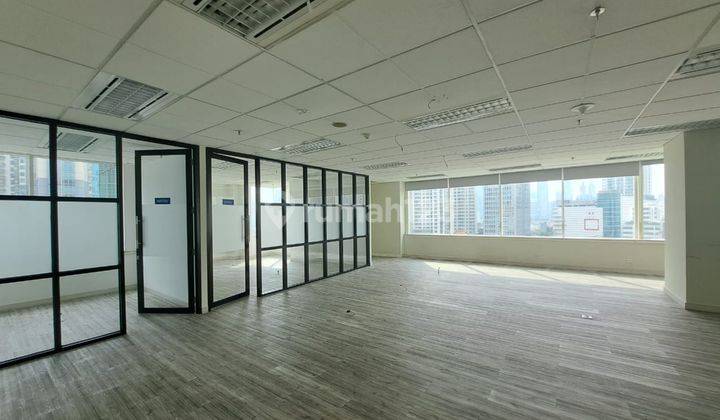 Sewa Kantor 344 m2 Sdh Fitted di Menara Rajawali Mega Kuningan, Nego 1