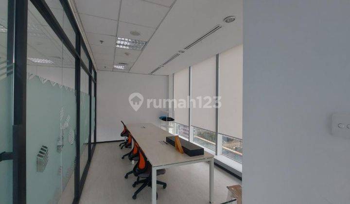 Sewa Kantor 105 M2 Siap Huni di Cyber 2 Tower Kuningan, Hrg All In 2