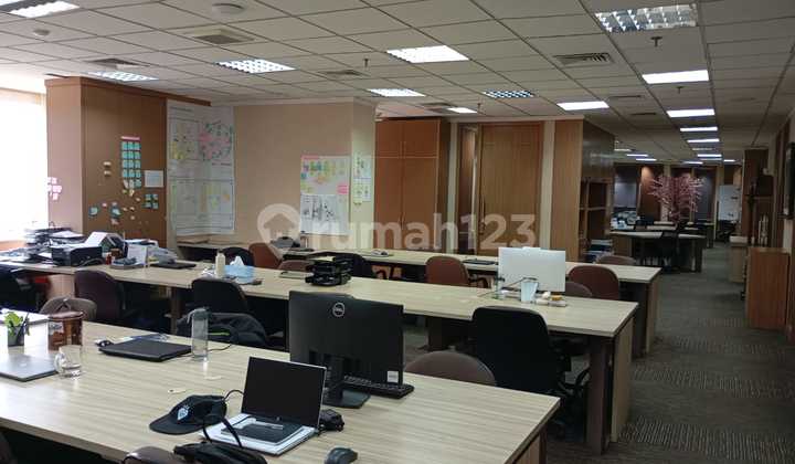 Sewa Kantor 459 m2 Full Furnish di Graha Irama Rasuna Said Kuningan