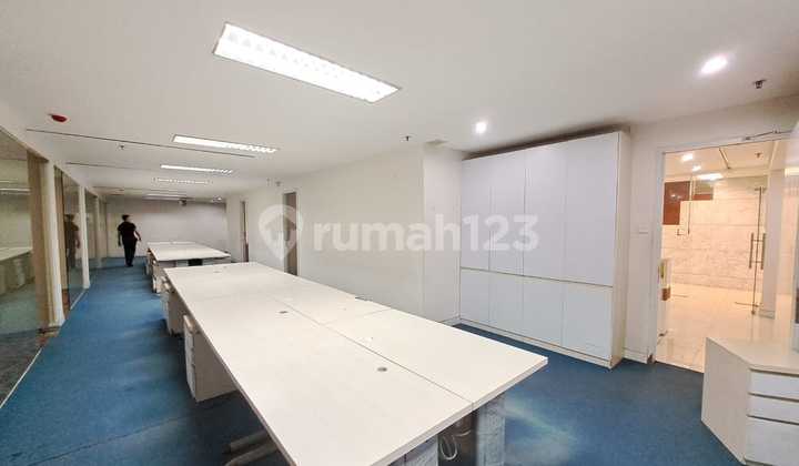 Office for Rent 237 m2 Semi Furnished at Palma One Kuningan, Affordable Price