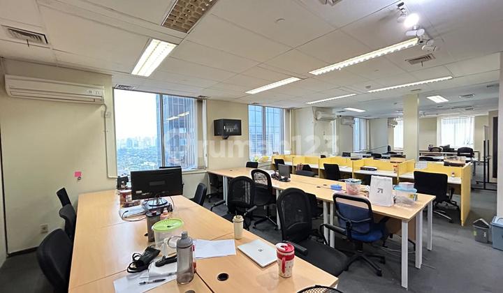 Office for Rent 1265 M2 at Mnc Tower Kebon Sirih Condition Semi Furnished