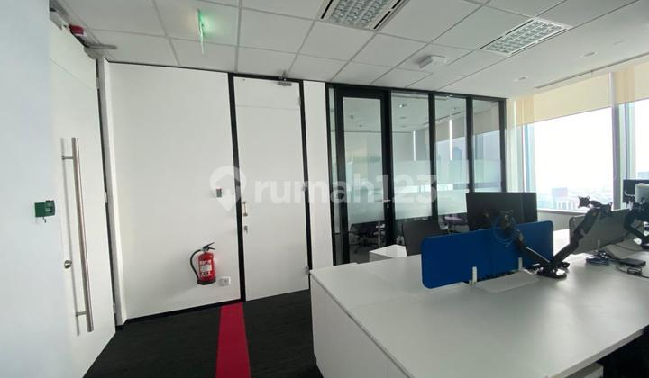 Office for Rent Fully Furnished 300 M2 at World Trade Center WTC 3 Sudirman