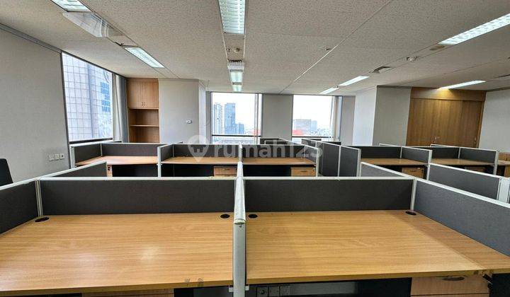 Sewa Kantor Full Furnish 209 M2 di Menara Thamrin Jakpus, Hrg Nego 2