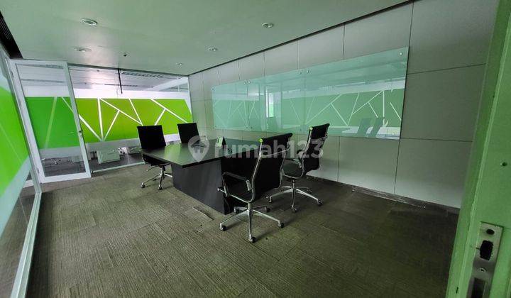 Sewa Kantor 363 M2 Furnish Siap Huni di Mid Plaza Sudirman, Hrg Nego 2