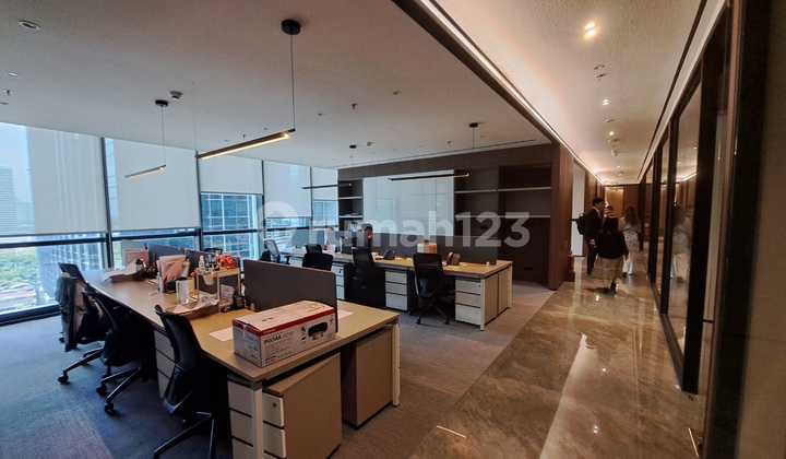 Exclusive 394 m2 Fully Furnished Office for Rent at Treasury Tower SCBD Exclusive 394 m2 Fully Furnished Office for Rent at Treasury Tower SCBD