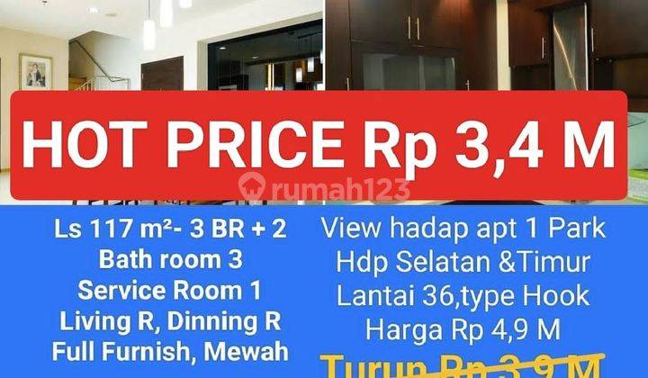 Apt Gandaria Heights 3kt Mewah Full Furnished 2