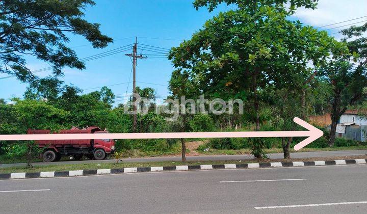 TANAH DI PINGGIR JALAN RAYA POROS SAMARINDA BALIKPAPAN 1