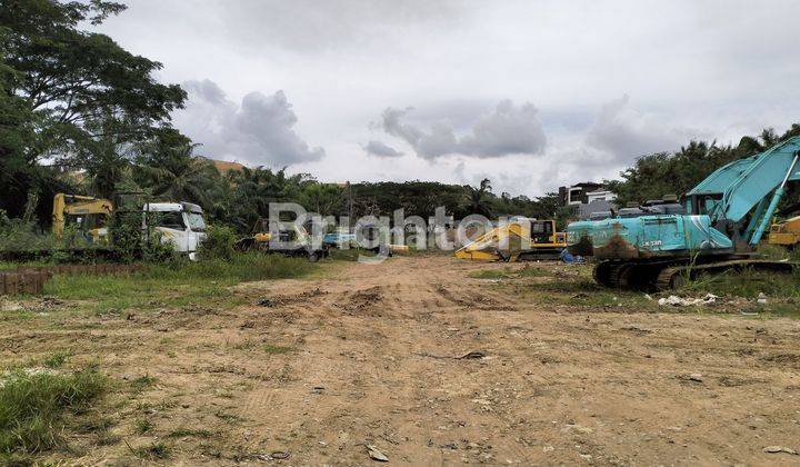 LAHAN TANAH 1 HEKTAR DI PINGGIR JALAN KOTA SAMARINDA 1