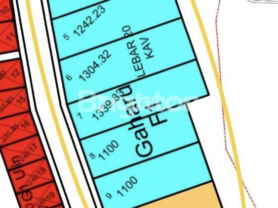 TANAH KAVLING BESAR CLUSTER GAHARU THE PREMIERE HILLS SAMARINDA 1