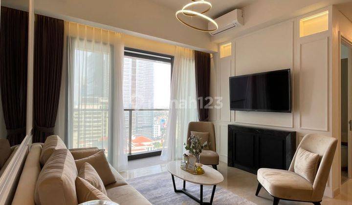 57 Promenade Apartmen, 2br Brand New Unit, Beautiful Fully Furnish, Very Strategic Location, Walking Distance To Sudirman Street, Easy Access To Public Transportation 1