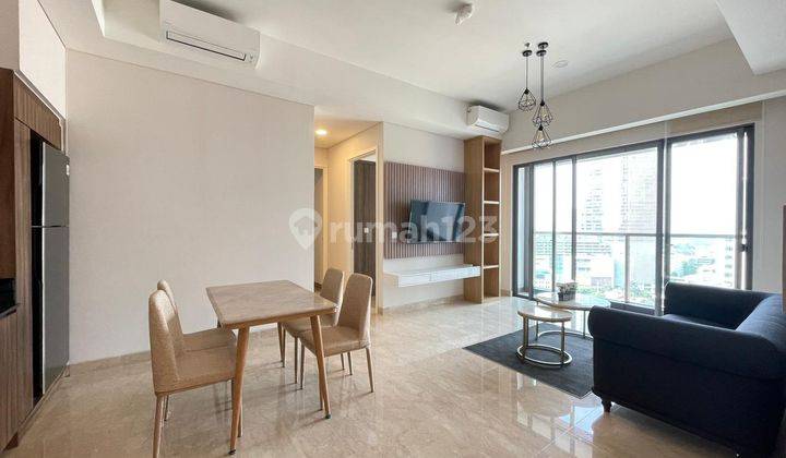 57 Promenade Apartmen, 2br Brand New Unit, Beautiful Fully Furnish, Very Strategic Location, Walking Distance To Sudirman Street, Easy Access To Public Transportation 1