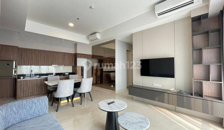 57 Promenade Apartmen, 2br Brand New Unit, Beautiful Fully Furnish, Very Strategic Location, Walking Distance To Sudirman Street, Easy Access To Public Transportation 1