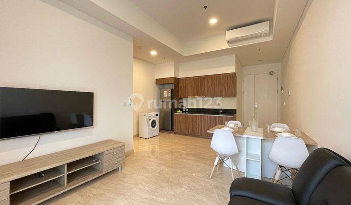 57 Promenade Apartmen, 1br Brand New Unit, Beautiful Fully Furnish, Very Strategic Location, Walking Distance To Sudirman Street, Easy Access To Public Transportation 1