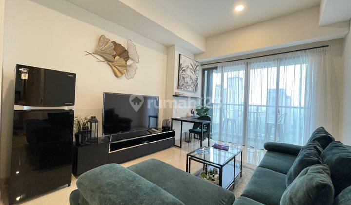 57 Promenade Apartmen, 1br Brand New Unit, Beautiful Fully Furnish, Very Strategic Location, Walking Distance To Sudirman Street, Easy Access To Public Transportation 1