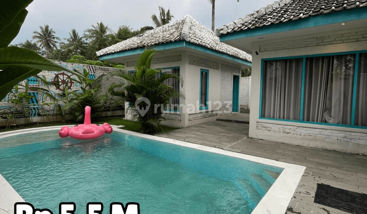 Villa Cantik Tropical View Sawah Fully Furnished  1