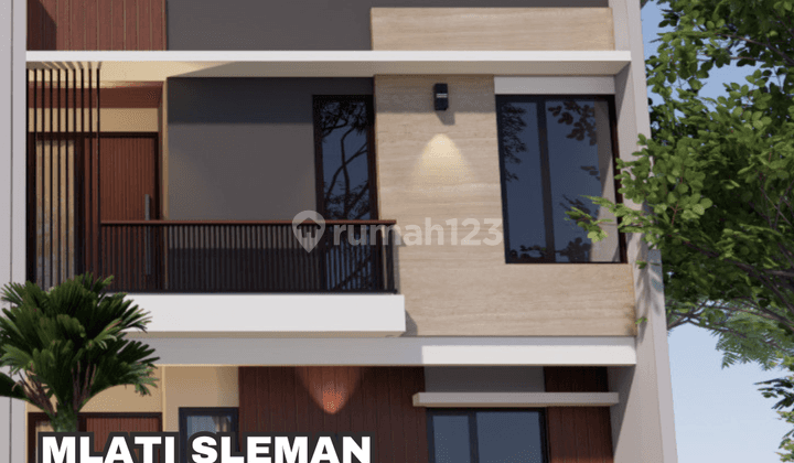 Rumah Cantik 2 Lantai Kontemporer Modern 1