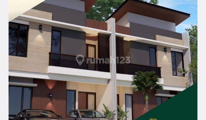 Rumah Cantik 2 Lantai Kontemporer Modern 2