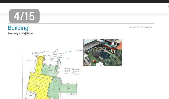 Tanah di utk Apart , Cluster, Townhouse di Jln H. Nawi raya. Pondok indah  4