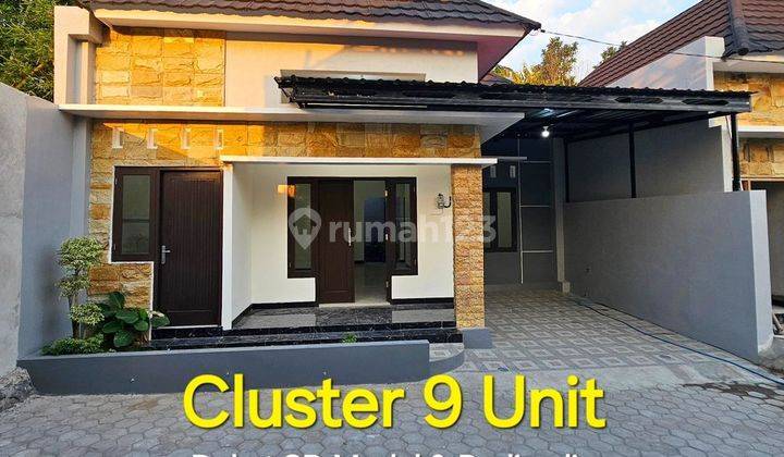 RUMAH MODERN CLUSTET 9 UNIT DEKAT SD MODEL & SMA BUDIMULIA TAJEM, KAMPUS UPN 1