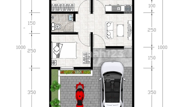 DP Hanya 1 Juta sudah bisa punya Rumah Disini! 