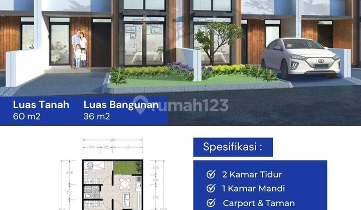 Rumah Baru 10Jt Terima Kunci Lokasi Strategis Dekat Tol Cileunyi Rancaekek Bandung Timur. 1