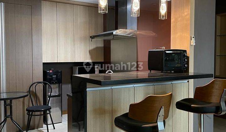 Central Park Residence 2 BR Full Furnised Interior 1