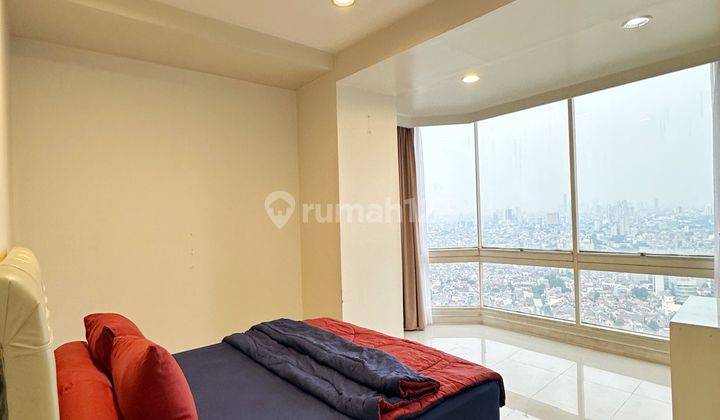 kamar tidur kondominium taman anggrek furnish interior