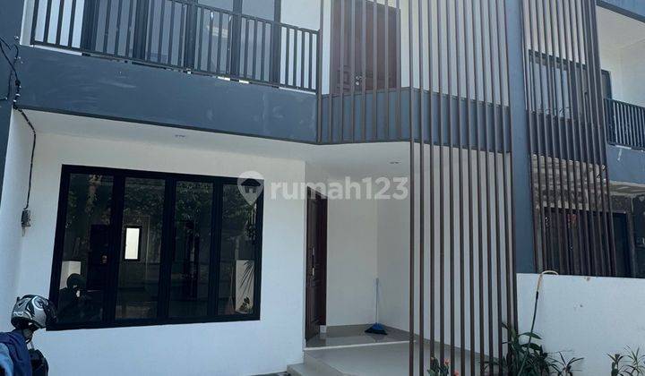 Dijual Cepat Rumah Baru 2m Dekat Stasiun Pondok Ranji Bintaro Shm Semi Furnished 1