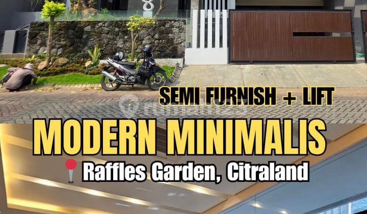Rumah Mewah 3,5 Lantai Ropical Modern Citraland Utama Dkt Pakuwon Graha