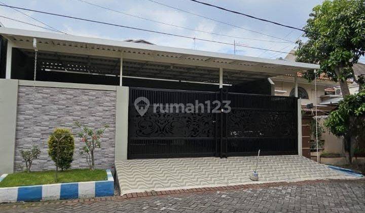 Rumah 1 Lantai Bagus Furnished SHM di Manyar Jaya Surabaya Timur 1