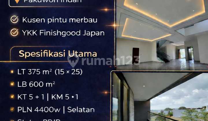 Rumah Mewah Ada Lift di Pakuwon Indah Dkt Citraland Graha