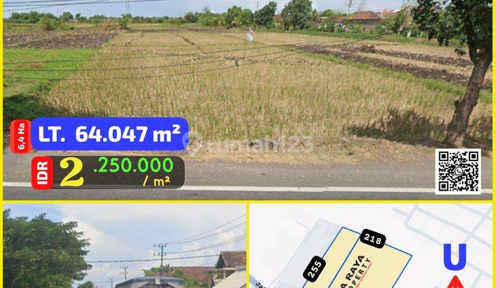 Tanah Nol Jalan Propinsi Di Raya Beji Pasuruab 1