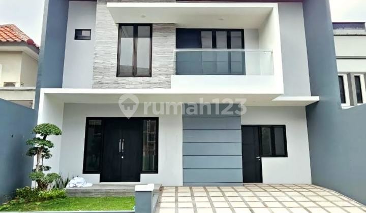New 2-Story Unfurnished House with SHM in Citraland Near Graha Pakuwon