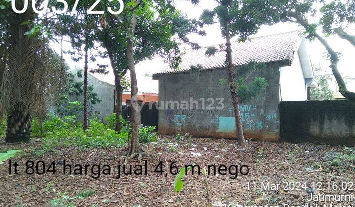 Tanah Luas 804m2 Dekat Kampung Rambutan Siap Bangun 73215 Mar 1