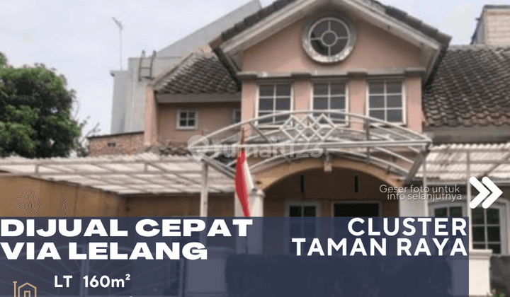 Cikupa Dijual Cepat Rumah Via Lelang di Citra Raya 1