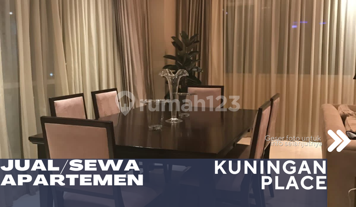 Kuningan South Jakarta For Sale Rent Penthouse Apartment Kuningan Place 3+1BR Full Furnish